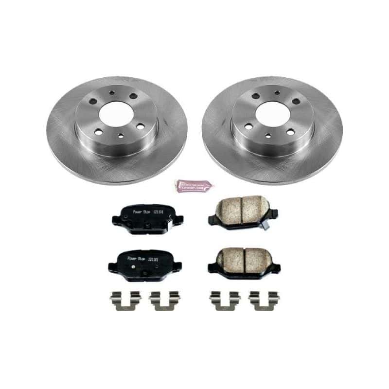 PowerStop — Power Stop 12-18 Fiat 500 Rear Autospecialty Brake Kit - view 1