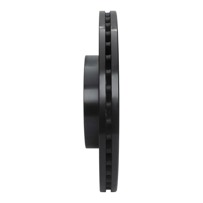 R1 Concepts — R1 13-25 Nissan Altima Front Left Drilled & Slotted Black Brake Rotor
R1 Brake Rotor Drill - view 3