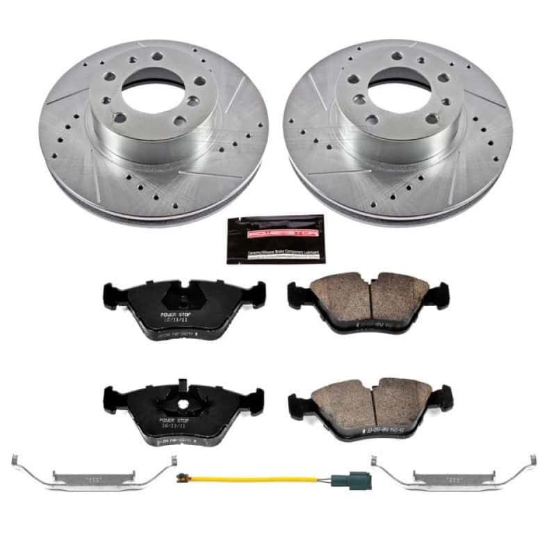 PowerStop — Power Stop 87-89 BMW 735i Front Z23 Evolution Sport Brake Kit - view 1