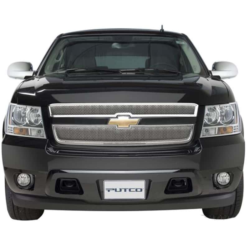 Putco — Putco 07-14 Chevrolet Suburban - Bolt on Liquid Mesh Grilles
Grille Insert - view 2