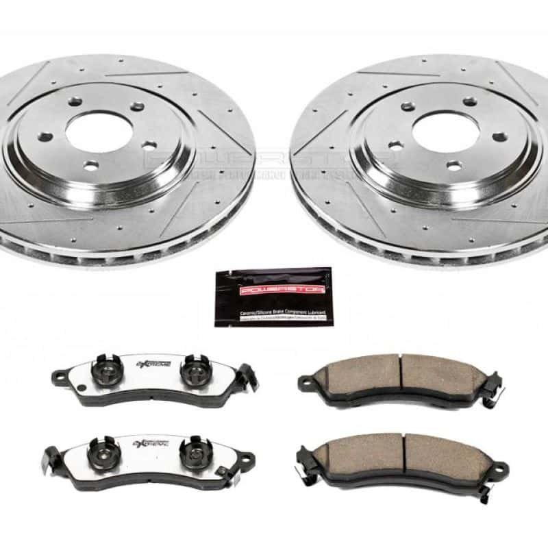PowerStop — Power Stop 94-99 Ford Mustang Front Z26 Street Warrior Brake Kit - view 1