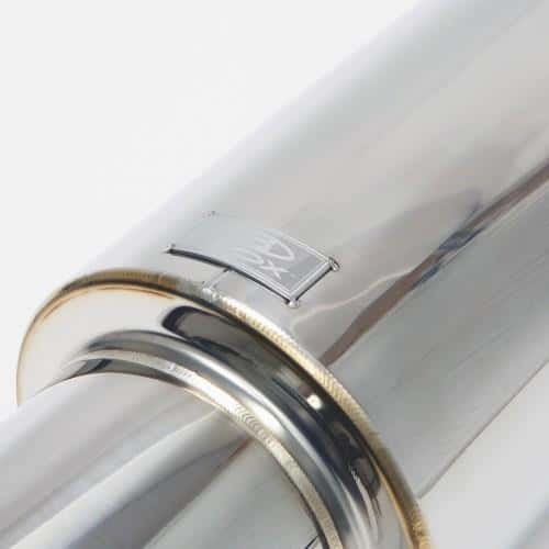 BLOX Racing — BLOX Racing 60.5mm Street Muffler - Angled Tip - view 1
