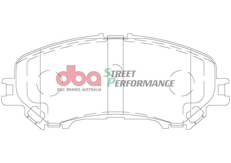 DBA — DBA 14-22 Nissan Rogue Sport Front SP Performance Brake Pads
Brake Pad - view 2