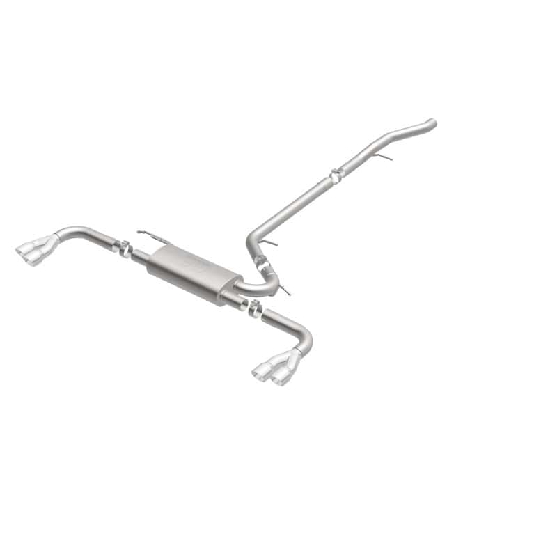 Magnaflow — MagnaFlow 15-17 GMC Terrain V6 3.6L 409SS Cat-Back Exhaust Quad Split Rear with 3in Polished Tips
Cat-Back - view 23