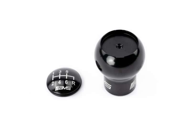 AMS — AMS Performance Subaru WRX/STi 6-Speed Billet Shift Knob (Incl Red, Black, & Gunmetal Cap) - view 3