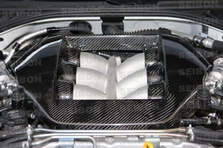 Seibon — Seibon 09-11 Nissan GTR R35 Carbon Fiber Engine Cover - view 9