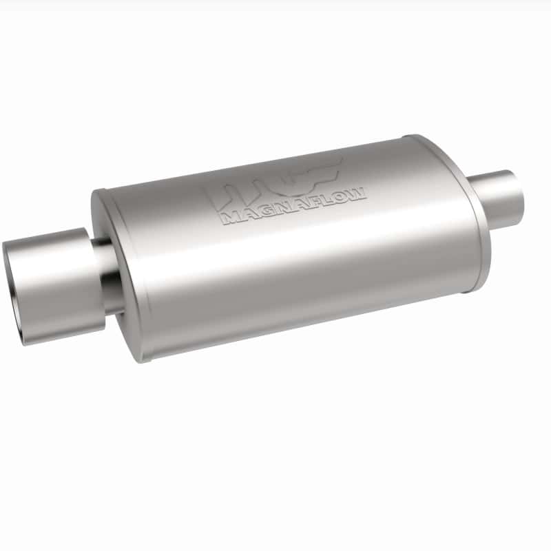 Magnaflow — MagnaFlow Muffler W/Tip Mag SS 14X5X8 2.25/4.
Straight Through - view 10