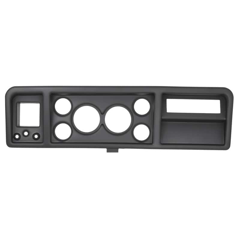 AutoMeter — Autometer 73-79 Ford F100 Direct Fit (2 3-3/8in. & 4 2-1/16in.) Gauge Pod - Black Finish
PANEL, FORD F100 73- - view 1
