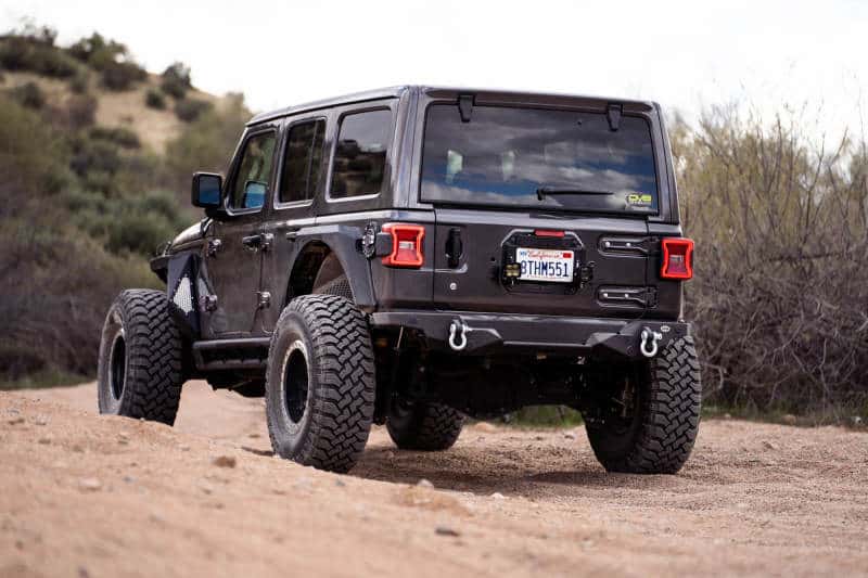 DV8 Offroad — DV8 Offroad 18-22 Jeep Wrangler JL Spare Tire Delete Kit w/Light Mounts
Spare Tire Delete - view 9