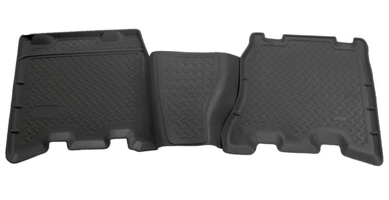 Husky Liners — Husky Liners 99-04 Jeep Grand Cherokee (4DR) Classic Style 2nd Row Black Floor Liners - view 1
