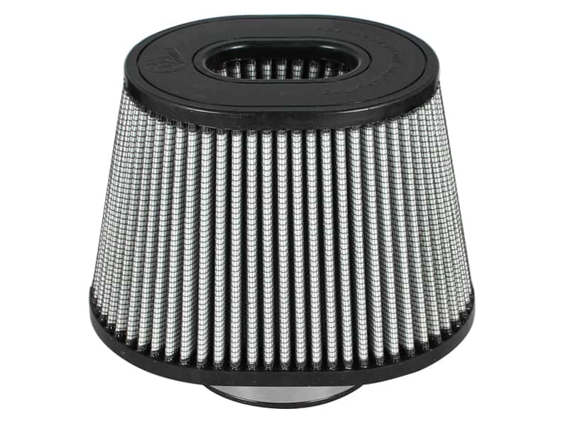 aFe — aFe MagnumFLOW Pro Dry S Air Filters 4F x (9x6-1/2)B x (6-3/4x5-1/2)T (INV) x 6-1/8 H in
Replacement Filter - view 1