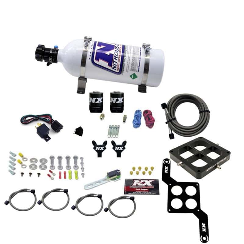 Nitrous Express — Nitrous Express Dominator Billet Crossbar Stage 6 Nitrous Kit (50-300HP) w/5lb Bottle
Injection System Kit
N2OSys - view 1