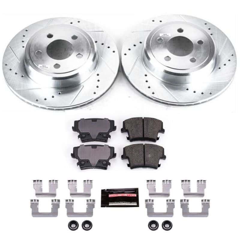 PowerStop — Power Stop 05-19 Chrysler 300 Rear Z23 Evolution Sport Brake Kit - view 1