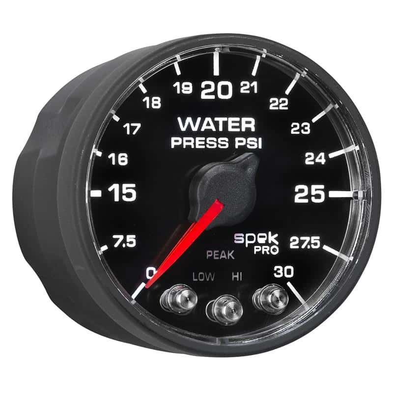AutoMeter — Autometer Spek-Pro - Nascar 2-1/16in Water Press 0- 30 psi Bfb
GA 2" WP 30 BFB SPEK - view 5
