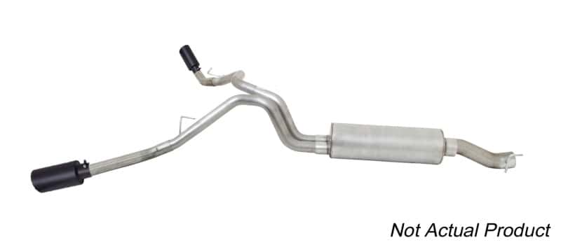 Gibson — Gibson 19-23 Chevrolet Silverado/GMC Sierra 1500 4.3L-5.3L Crew Cab Black Elite Cat-Back Exhaust
Truck/Suv - view 1