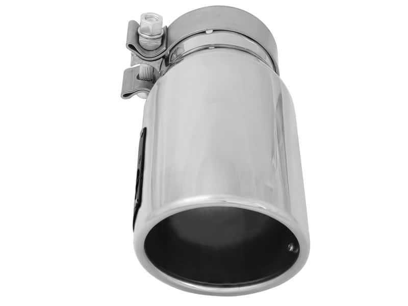 aFe — aFe MACH Force-Xp 3in Inlet x 4in Outlet x 9in Length 304 Stainless Steel Exhaust Tip Polished
Exhaust Tip Polished - view 3