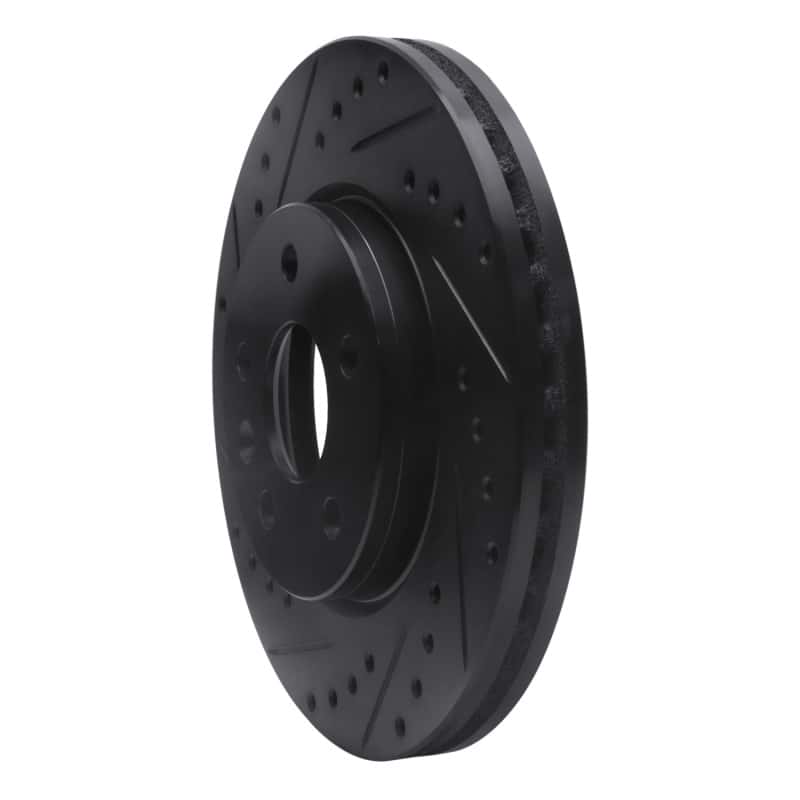 R1 Concepts — R1 11-23 Chevrolet Bolt EUV Front Right Drilled & Slotted Black Brake Rotor
R1 Brake Rotor Drill - view 2