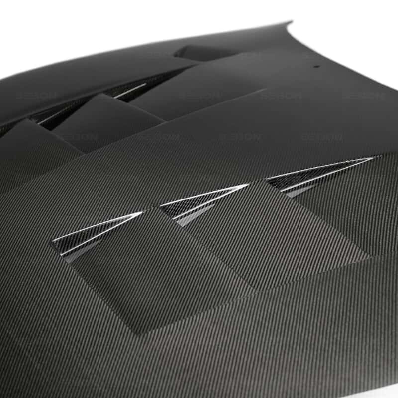 Seibon — Seibon 93-98 Toyota Supra (JZA80L) TS Style Carbon Fiber Hood - view 8