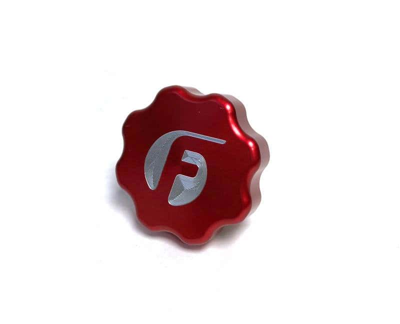 Fleece Performance — Fleece Performance 01-16 GM 2500/3500 Duramax Billet Oil Cap Cover - Red
Oil Filler Cap - view 2