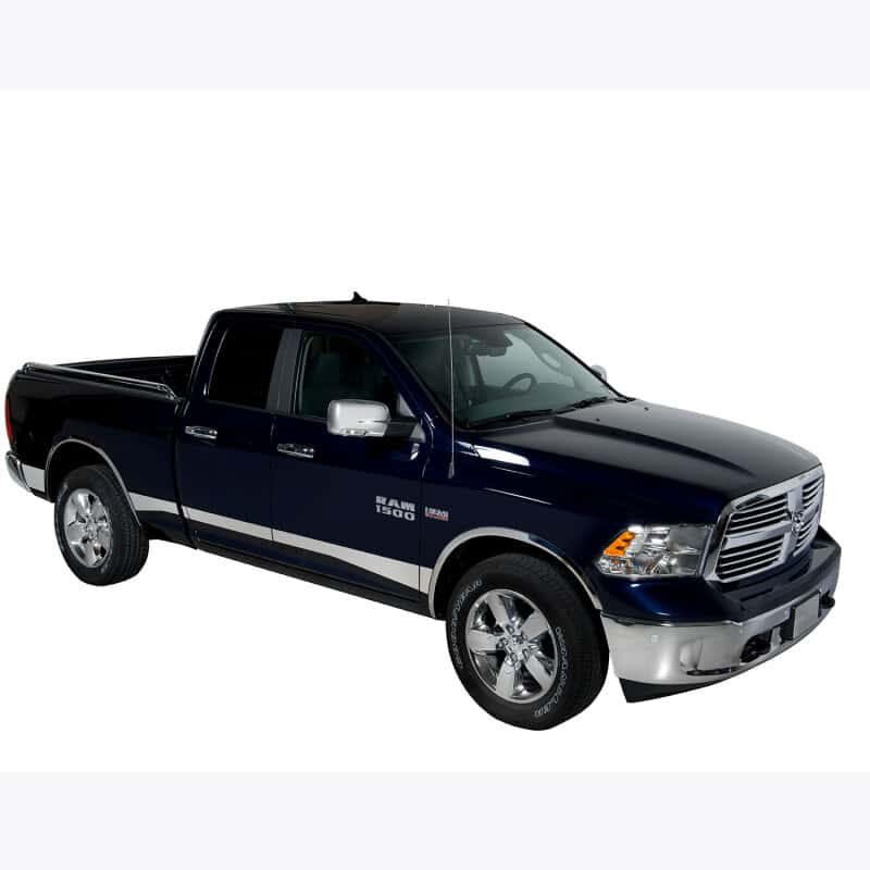 Putco — Putco 10-17 RAM 2500/3500 Crew Cab 6.5in- 5.5in Wide 12pcs (w/o Factory Flares) Pro SS Rocker Panels
Rocker Panel Molding - view 6