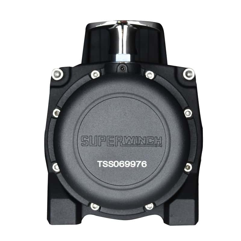 Superwinch — Superwinch 9500 LBS 12V DC 3/8in x 80ft Synthetic Rope Tiger Shark 9500 Winch
Winch - view 12