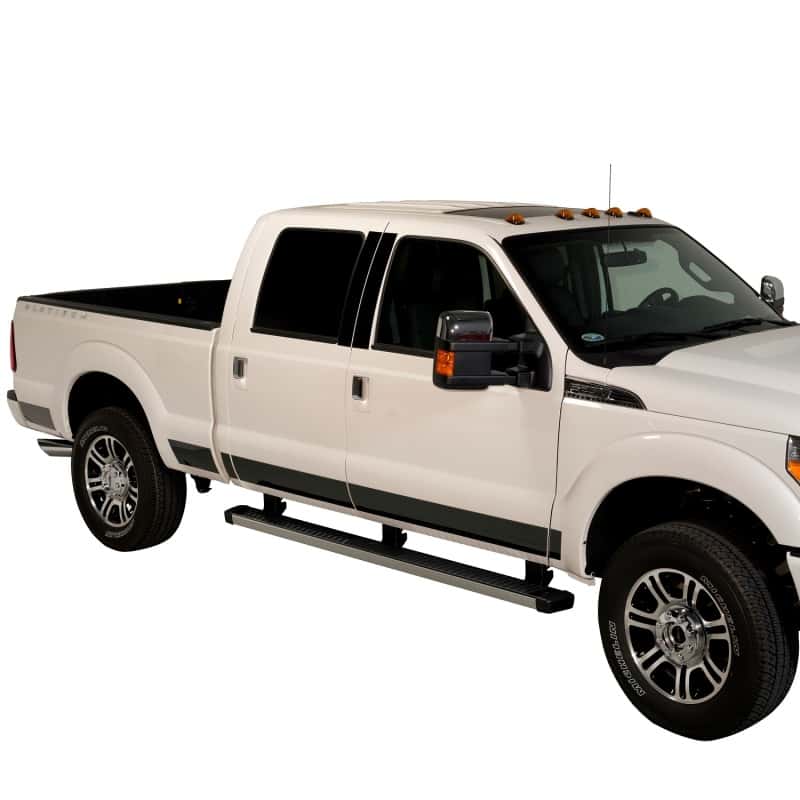 Putco — Putco 11-16 Ford SuperDuty - Crew Cab 6.5ft - (12pcs - 6.25in Wide) Black Platinum Rocker Panels
Rocker Panel Molding - view 2