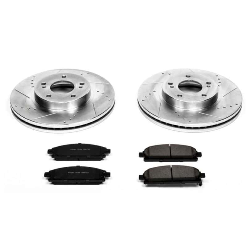PowerStop — Power Stop 97-01 Infiniti Q45 Front Z23 Evolution Sport Brake Kit - view 1