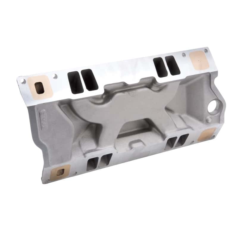 Edelbrock — Edelbrock Manifold SBC Performer RPM Vortec Marine As-Cast
MANIFOLD - view 3