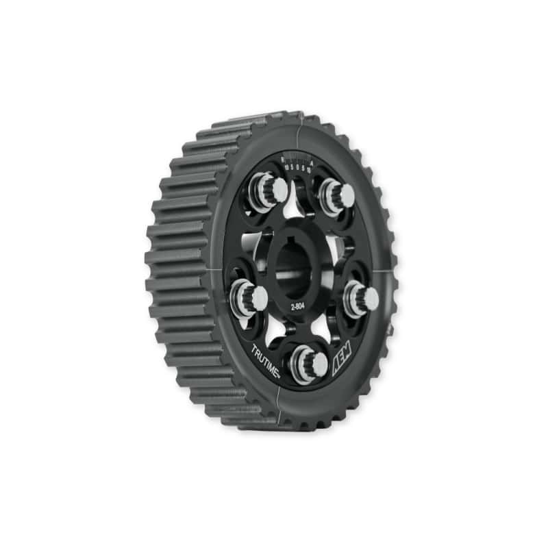 AEM — AEM 96-00 Honda Civic / 96-97 Honda Del Sol D16 Black Tru-Time Cam Gear
Adjustable Cam Gear
Tru-Time Cam Gear - view 6