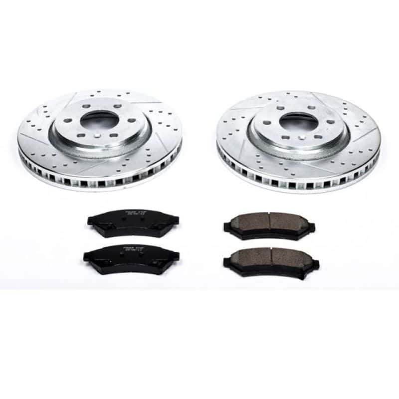 PowerStop — Power Stop 06-07 Buick Terraza Front Z23 Evolution Sport Brake Kit - view 1