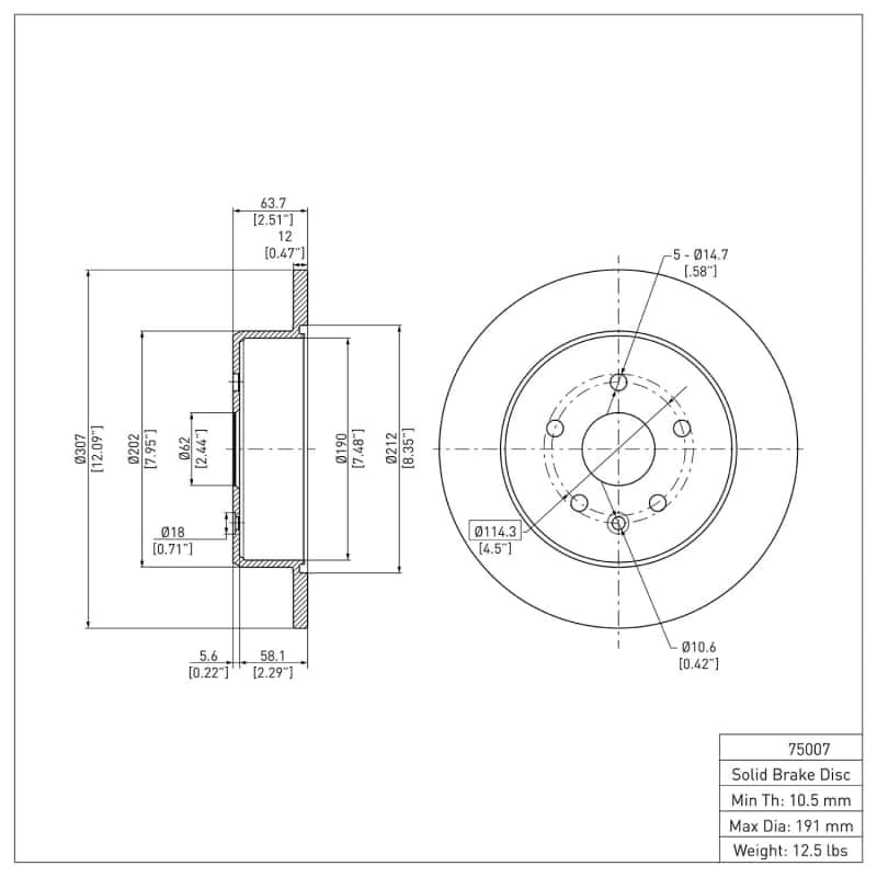 DFC — DFC 98-10 Lexus IS300 Rear GeoSPEC Coated Rotor
DFC Brake Rotor - view 6