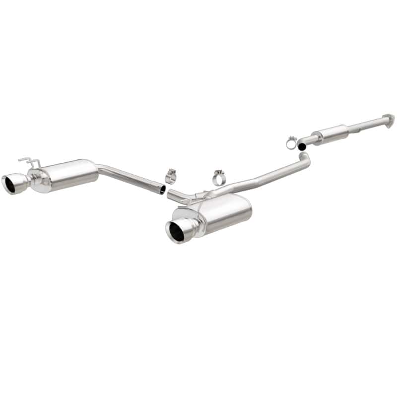 Magnaflow — MagnaFlow Sys C/B 2015 Honda Accord 3.5L V6 2.5in SS Dual Split Rear Polished 4.5 Tip
Cat-Back - view 1