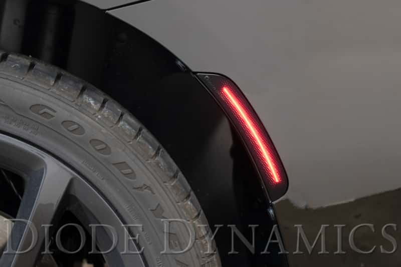 Diode Dynamics — Diode Dynamics 15-21 Dodge Charger LED Sidemarkers - Amber Red (set) - view 3