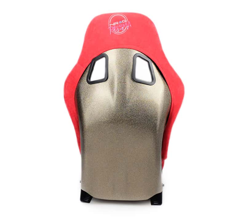 NRG — NRG FRP Bucket Seat ULTRA Edition - Medium (Red Alcantara/Pearlized Back) - view 5