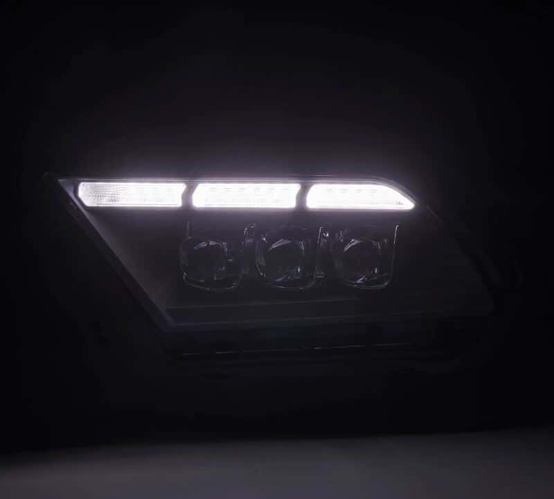 AlphaRex — AlphaRex 10-12 Ford Mustang NOVA-Series LED Proj. Headlights Alpha-Blk w/Activ Lght & Seq.Sig SB DBL
Projector Headlights - view 3