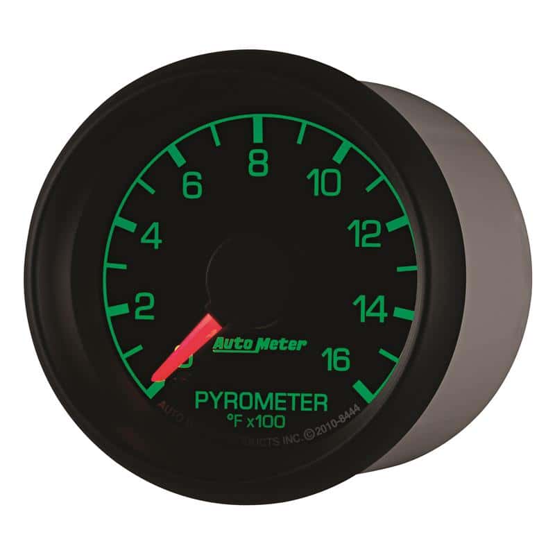 AutoMeter — Autometer Factory Match Ford 52.4mm Full Sweep Electronic 0-1600 Deg F EGT/Pyrometer Gauge
GA 2" EGT 1600F FFM - view 5