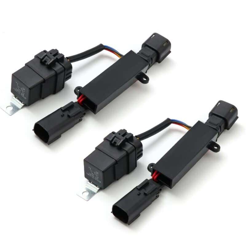 AlphaRex — AlphaRex 16-18 GMC Sierra Stock LED Headlights to AlphaRex Projector Headlight Converters - view 1