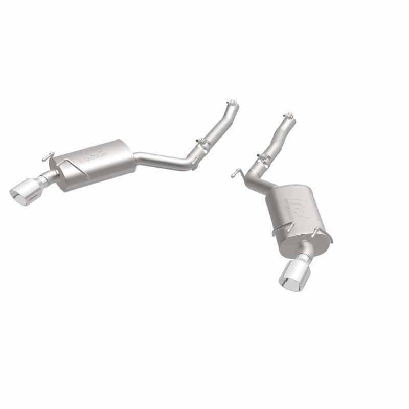 Magnaflow — MagnaFlow Axle-Back Stainless Dual Split 4in Polished Tips 10-15 Chevrolet Camaro Convert. 3.6L V6
Axle-Back
Cat-Back - view 22