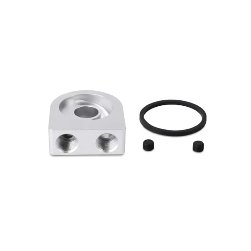 Mishimoto — Mishimoto Silver M20 Oil Sandwich Plate
Oil Cooler Adapter - view 6