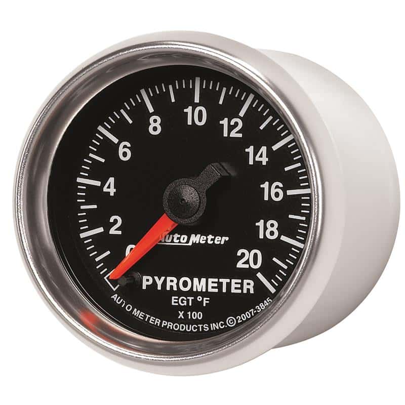 AutoMeter — Autometer GS 0-2000 degree F Full Sweep Electronic Pyrometer Gauge
2-1/16" PYROMETER KI - view 3
