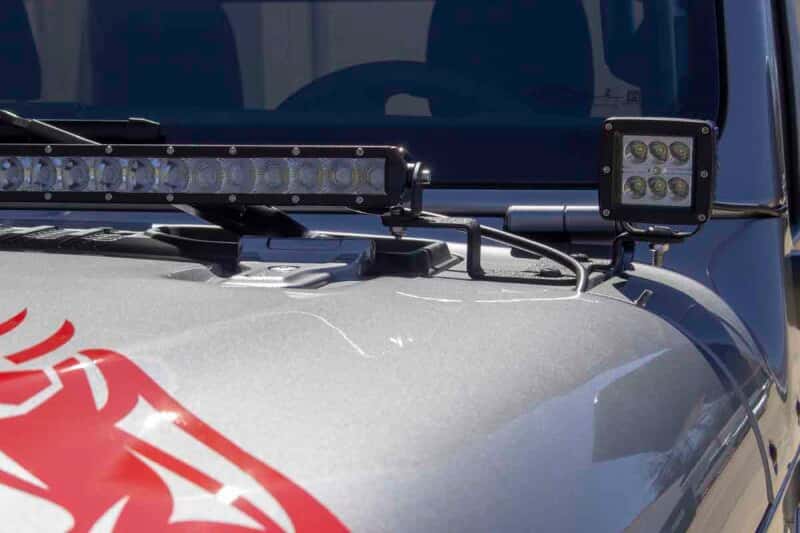Fishbone Offroad — Fishbone Offroad 2018+ Jeep Wrangler JL Cowl Light Bracket - view 8