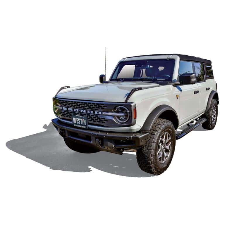 Westin — Westin 21-22 Ford Bronco (4-Door) PRO TRAXX 4 Oval Nerf Step Bars - Textured Black
Nerf/Step Bar - view 4