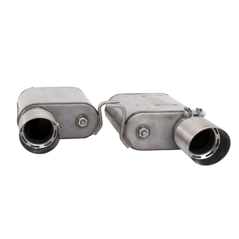 BBK — BBK Vari-Tune Axle Back Exhaust Kit 2 Adjustable Performance Mufflers 2-3/4 Pipe 4 in. Tips
Axle Back Exhaust - view 4