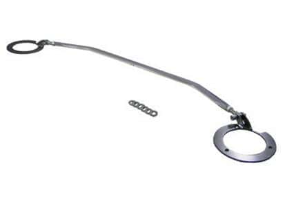 Whiteline — Whiteline 93-00 Subaru Impreza Non-Turbo Front adjustable strut tower brace
Strut Brace - view 3