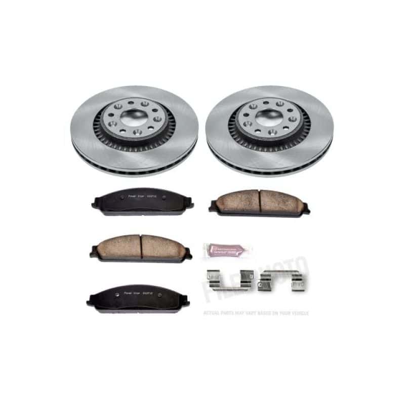 PowerStop — Power Stop 05-07 Ford Five Hundred Front Autospecialty Brake Kit - view 1