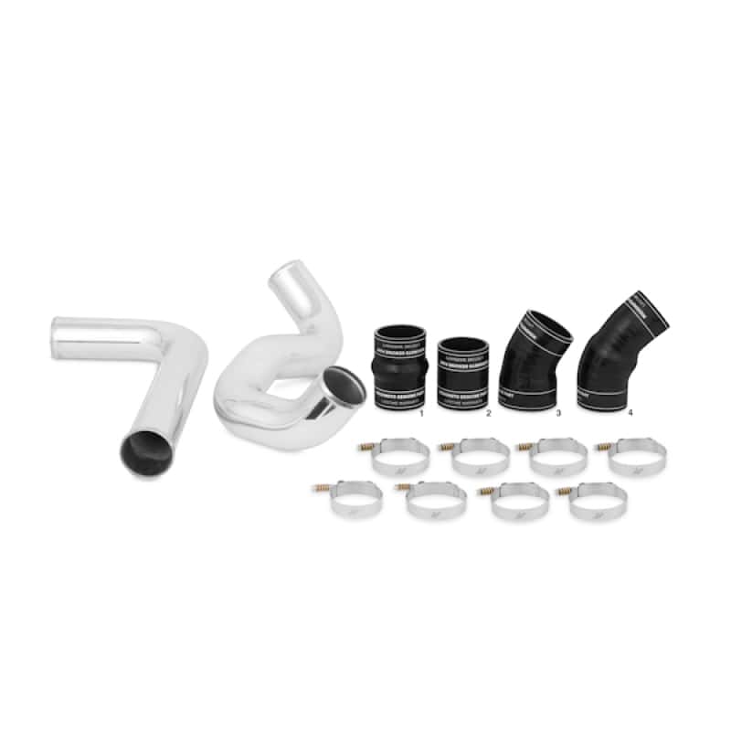 Mishimoto — Mishimoto 03-07 Ford 6.0L Powerstroke Intercooler Kit w/ Pipes (Silver) - view 13