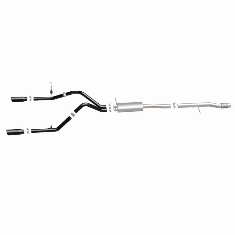 Magnaflow — MagnaFlow SYS Cat-Back 4in Black Dual Split Rear Tips 14-15 Chevy Silverado/GMC Sierra 4.3L-5.3L
Cat-Back - view 6