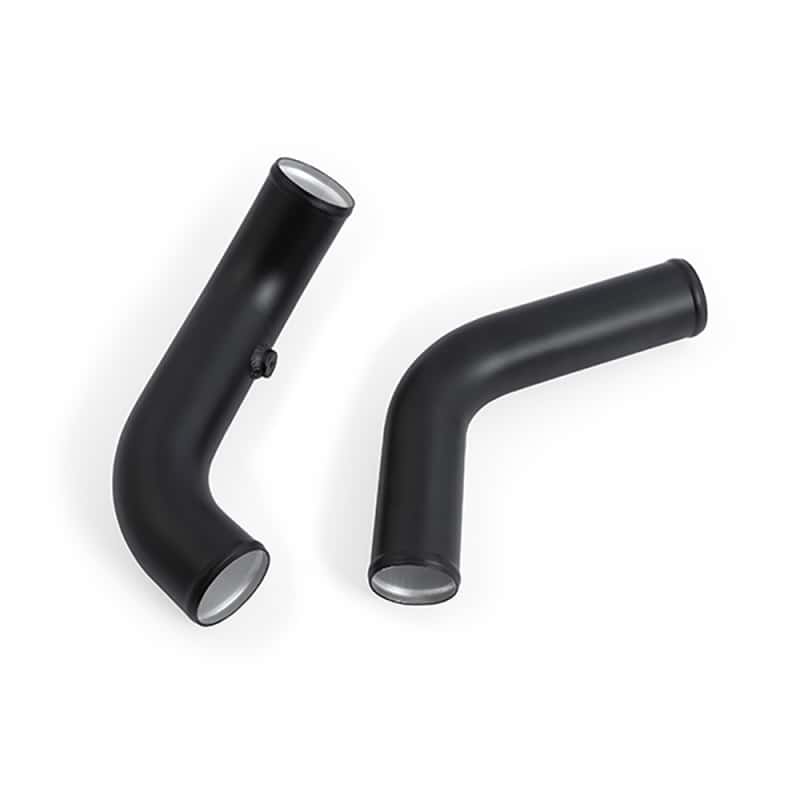 Mishimoto — Mishimoto Ford Ranger 3.2L Diesel Intercooler Kit 2011+ Silver w/ Wrinkle Black Pipes - view 6