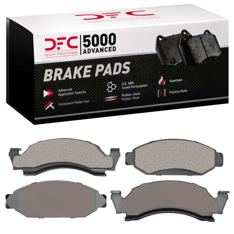 DFC — DFC 86-93 Ford F-150 4WD Front 5000 Advanced Semi Metallic Brake Pads
DFC Brake Pad Set - view 1
