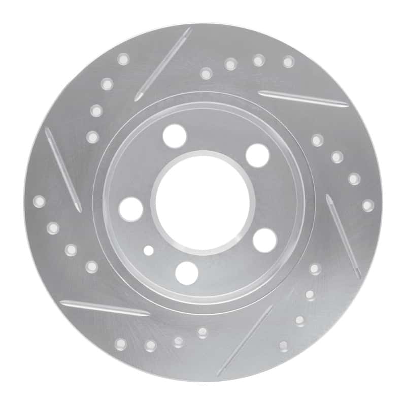 R1 Concepts — R1 01-06 Audi TT Quattro Rear Right Drilled & Slotted Silver Brake Rotor
R1 Brake Rotor Drill - view 5